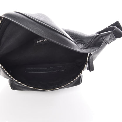 Balenciaga Calfskin Everyday Logo Belt Bag Black 5 of 9