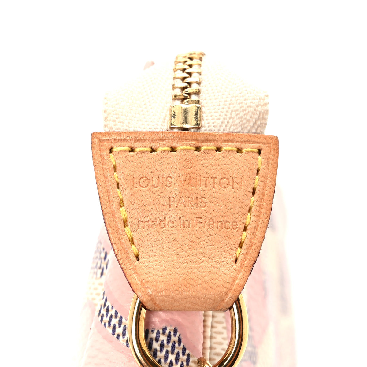 Louis Vuitton Damier Azur Tahitienne Mini Pochette Accessories 7 of 10