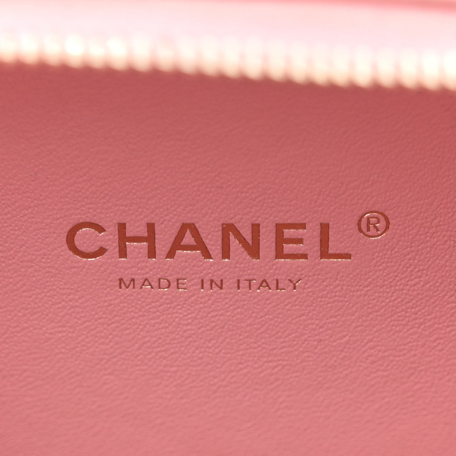 Chanel Tweed Quilted Small CC Filigree Vanity Case Pink 6 of 14