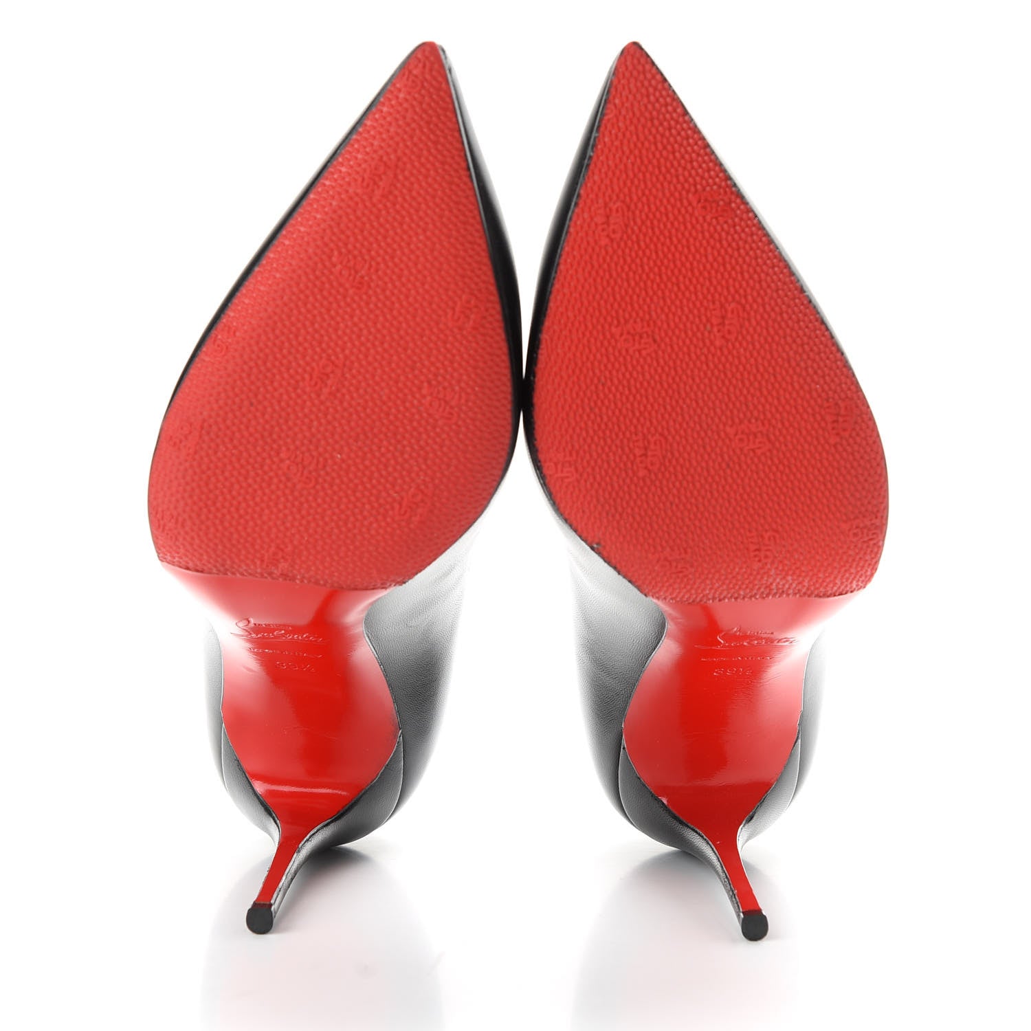 Christian Louboutin Kid Pigalle Follies 100 Pumps 39.5 Black 5 of 10