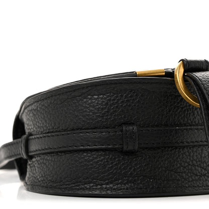 Chloe Calfskin Nano Marcie Saddle Bag Black 9 of 10