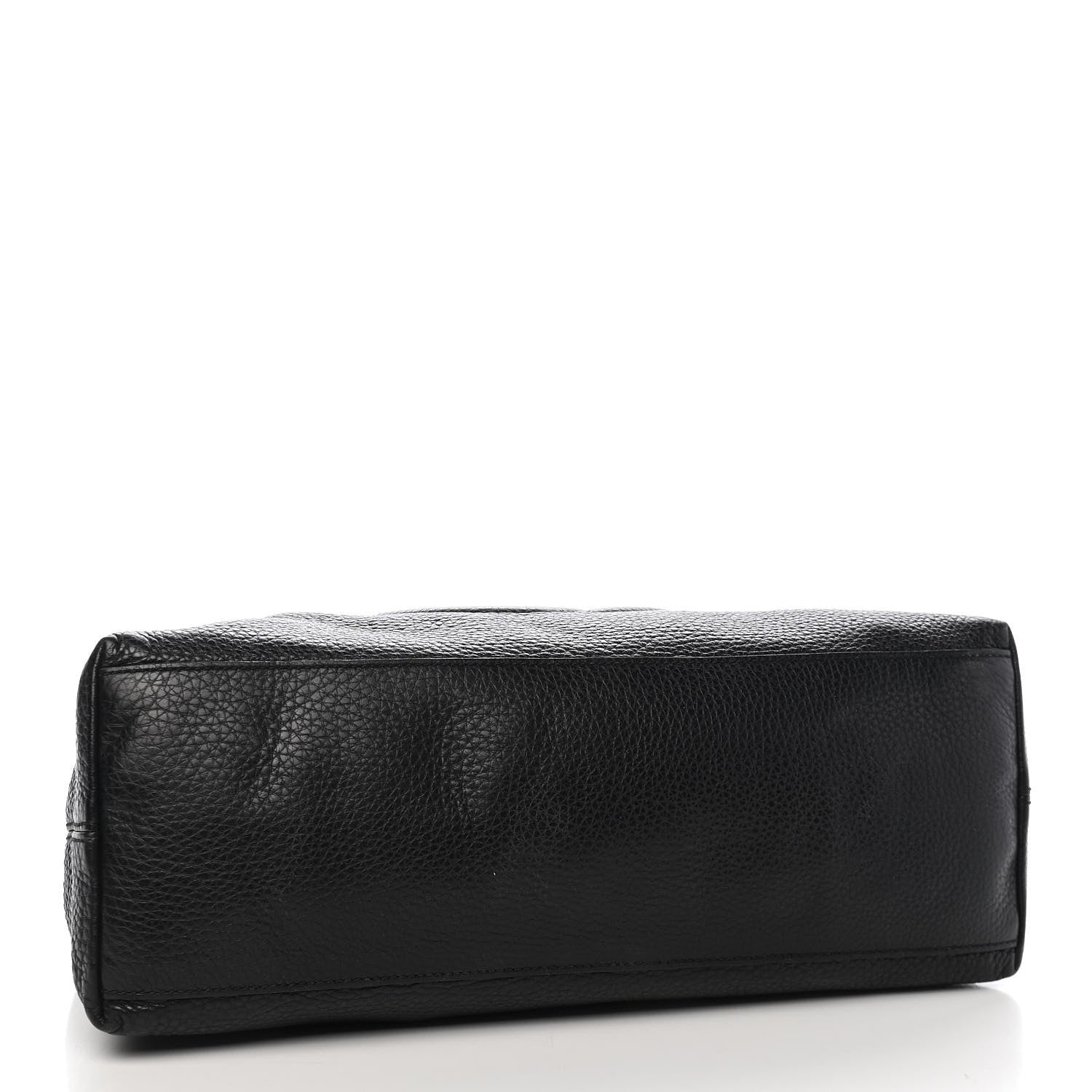 Gucci Pebbled Calfskin Medium Soho Chain Shoulder Bag Black 4 of 9