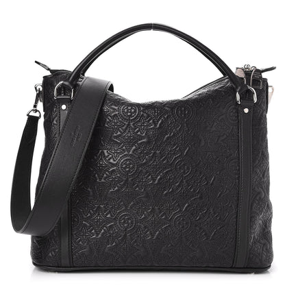 Louis Vuitton Monogram Lambskin Antheia Ixia MM Black 1 of 7