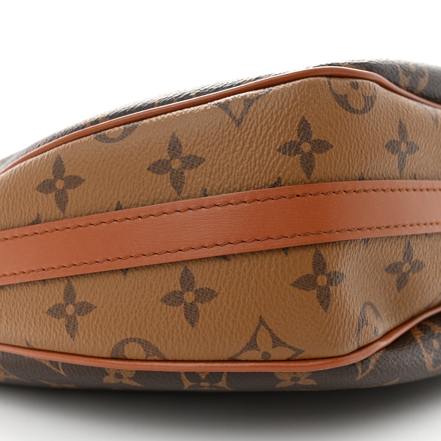 Reverse Monogram Loop Hobo