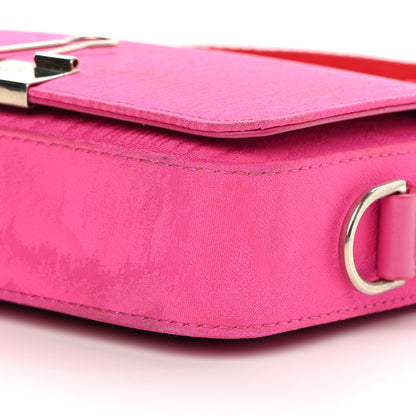 Off-White Nylon Mini Binder Clip Bag Fuchsia Red 10 of 17