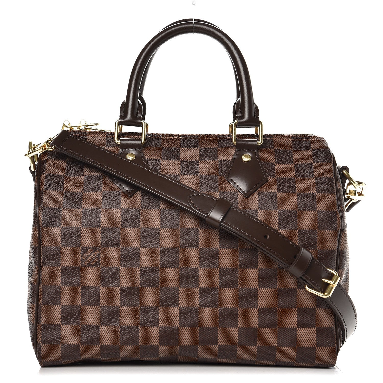 Louis Vuitton Damier Ebene Speedy Bandouliere 25 1 of 7
