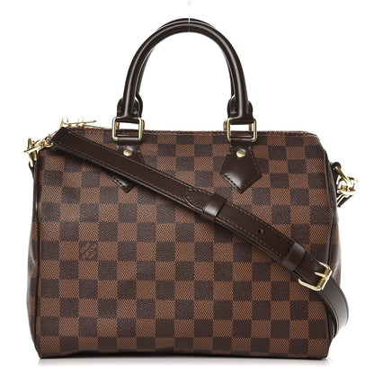 Louis Vuitton Damier Ebene Speedy Bandouliere 25 1 of 7