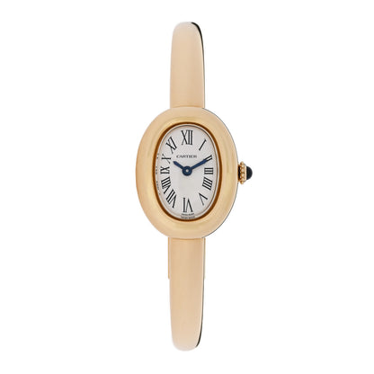 Cartier 18K Yellow Gold 19mm Baignoire Quartz Watch 1 of 5