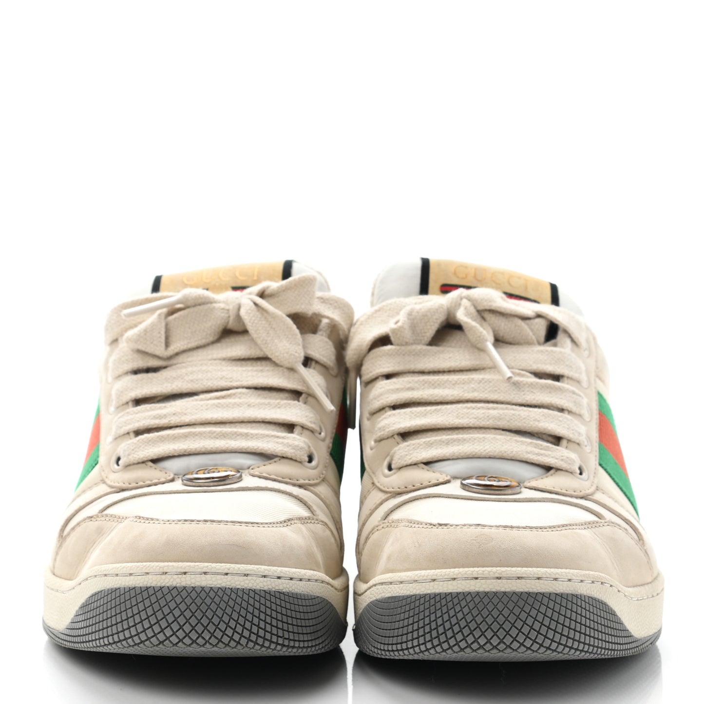 Nylon Nubuck Web Womens Screener Sneakers 38.5 Mystic White Dusty Milk