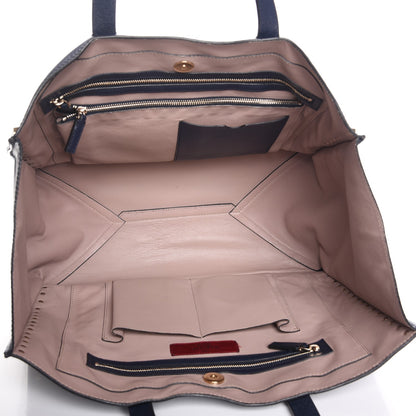 Valentino Garavani Nappa Medium Rockstud Soft Tote Marine 5 of 7