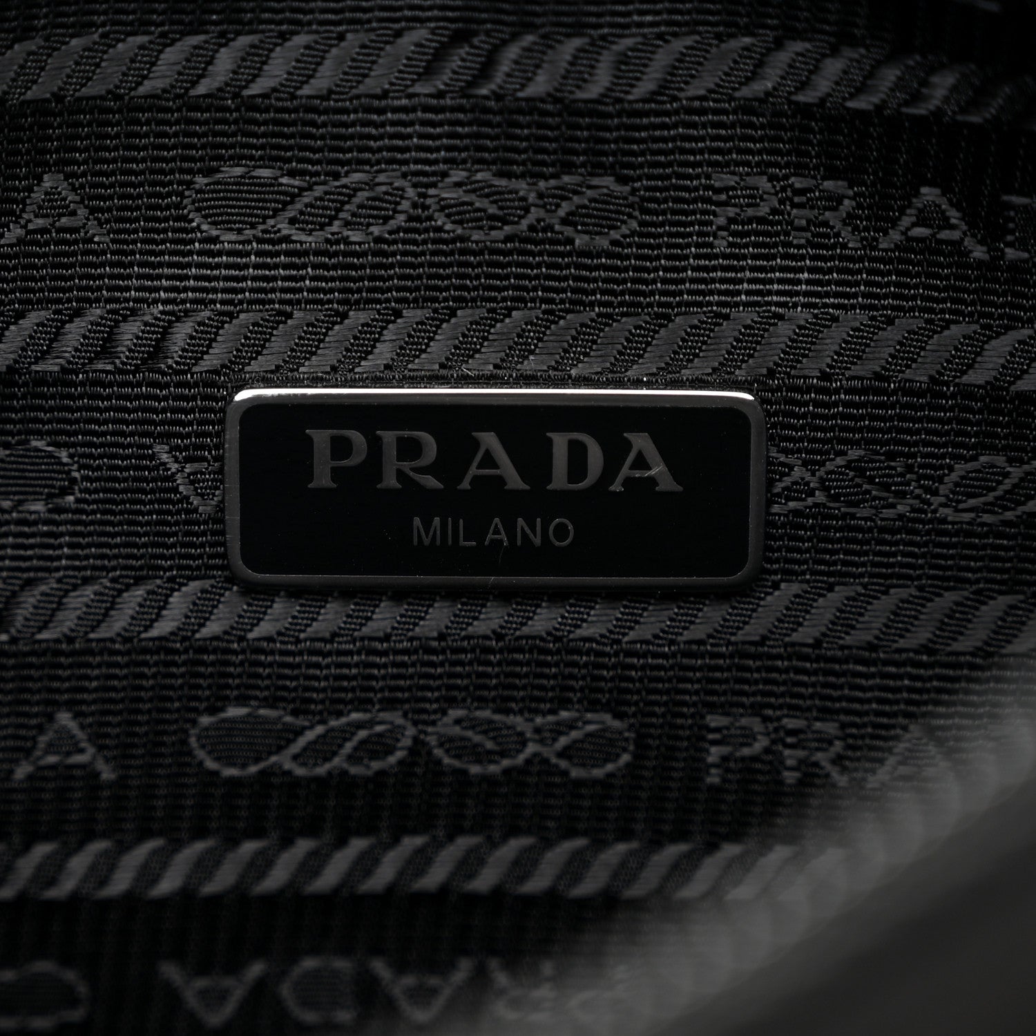 Prada Tessuto Nylon Mini Re-Edition 2000 Bag Black 6 of 12