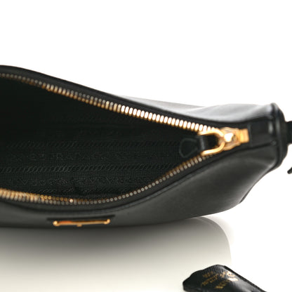 Prada Saffiano Lux Re-Edition 2005 Shoulder Bag Black 5 of 13