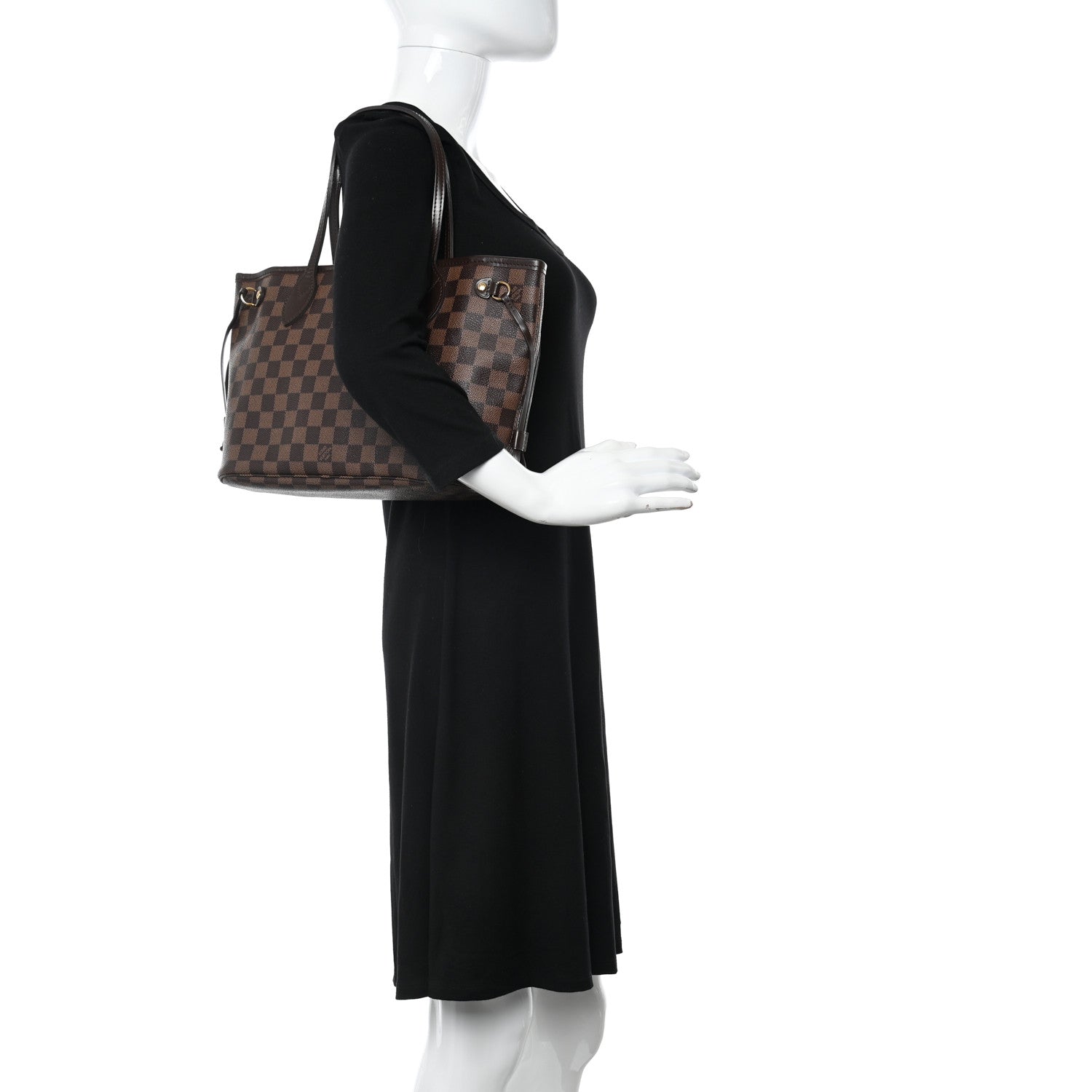 Louis Vuitton Damier Ebene Neo Neverfull PM 2 of 13