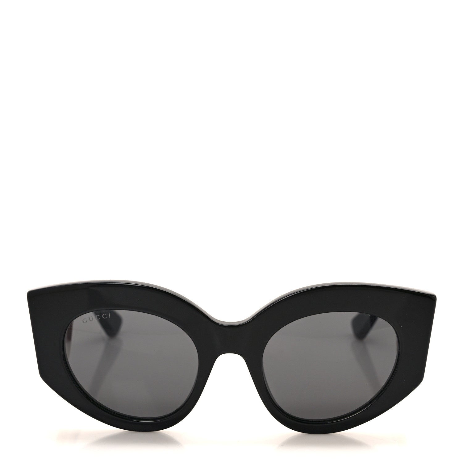 Gucci Acetate Oversized Rectangle Frame Web Sunglasses GG0275S Black 2 of 7