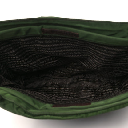 Prada Tessuto Nylon Shopping Tote Green 5 of 11