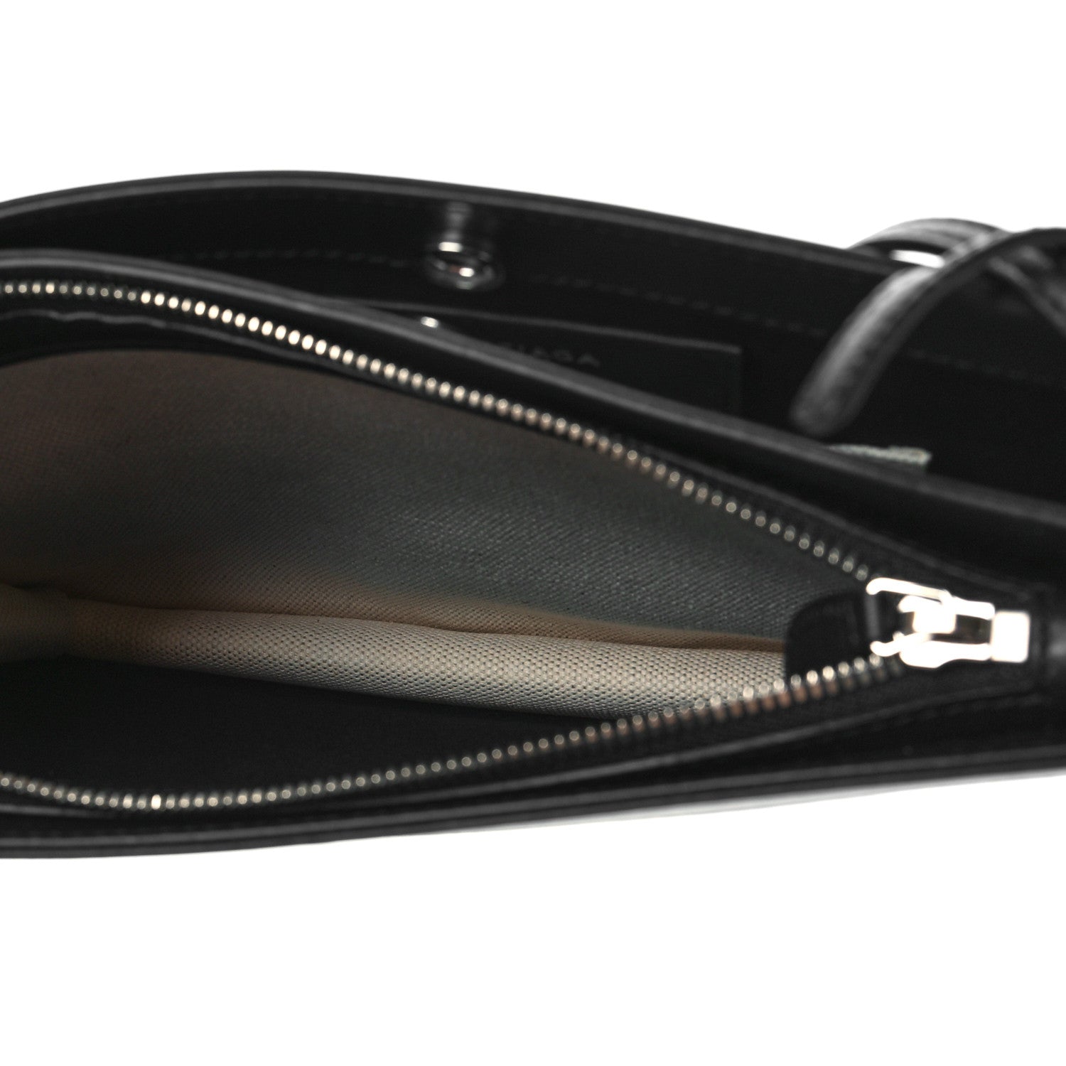 Balenciaga Cotton Canvas Pochette Crossbody Bag Black 6 of 9