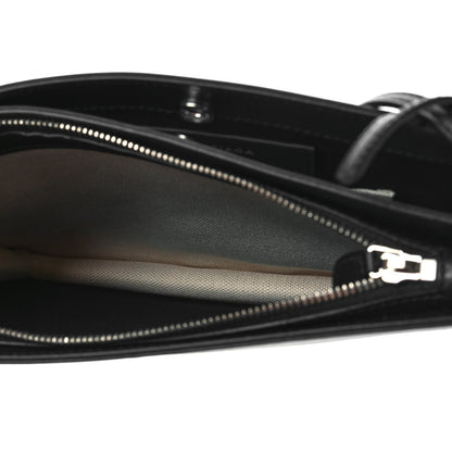 Balenciaga Cotton Canvas Pochette Crossbody Bag Black 6 of 9