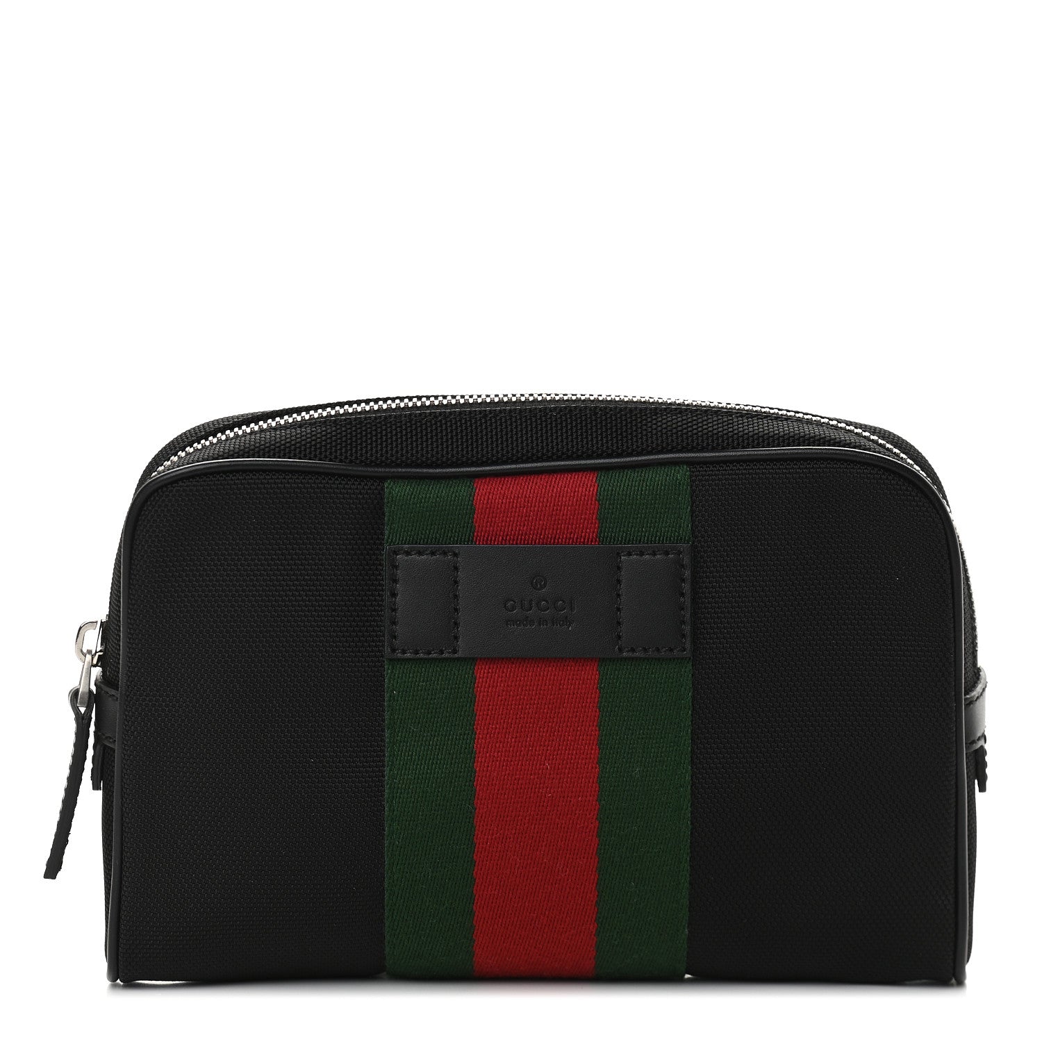 Gucci Canvas Web Slim Belt Bag Black 1 of 9
