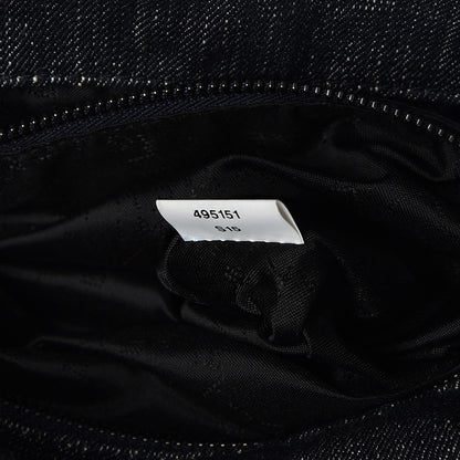 Stella McCartney Denim Quilted Small Baby Bella Tote 7 of 8