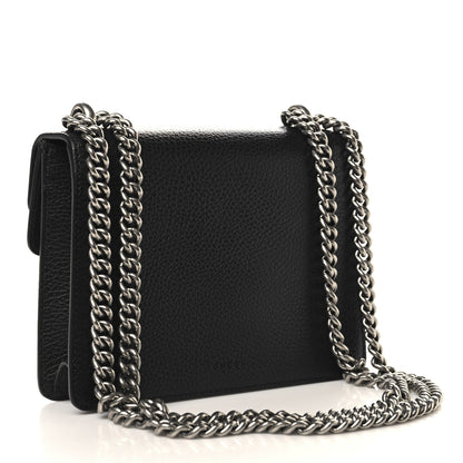 Gucci Calfskin Mini Dionysus Shoulder Bag Black 2 of 9