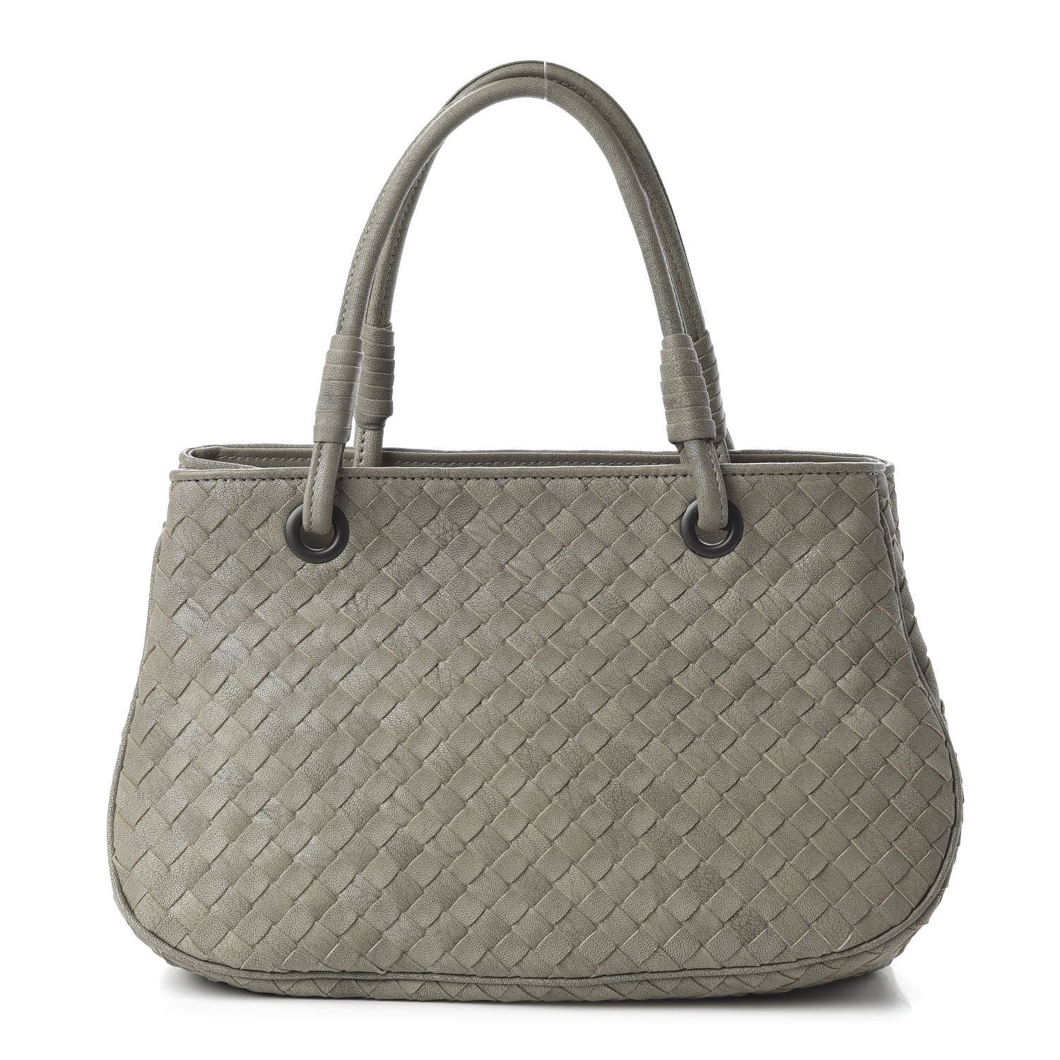 Bottega Veneta Nappa Intrecciato Woven Tote Fume Cement 1 of 9