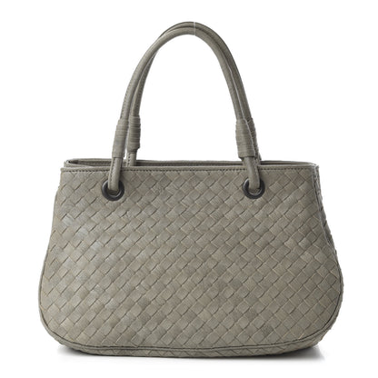 Bottega Veneta Nappa Intrecciato Woven Tote Fume Cement 1 of 9