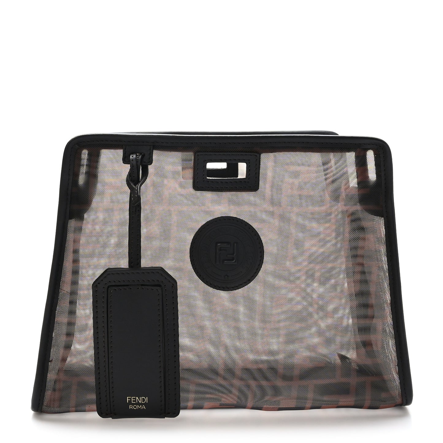 Mesh Vitello Century FF 1974 Mini Peekaboo Defender Cover Marrone Black Ebano