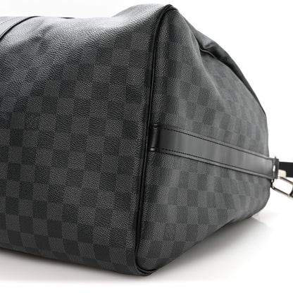 Louis Vuitton Damier Cobalt Keepall Bandouliere 55 9 of 9