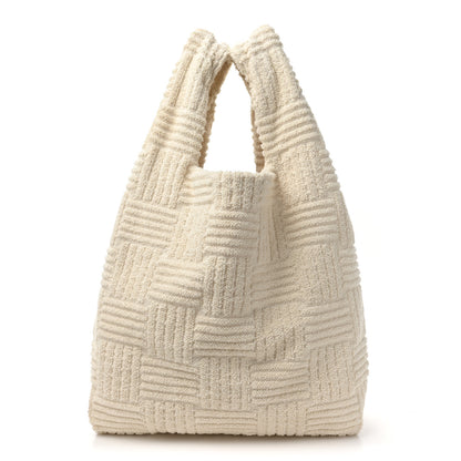 Bottega Veneta Sponge Fabric Tote Clutch String 1 of 11