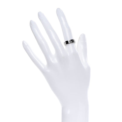 Cartier 18K White Gold 5.5mm LOVE Ring 50 5.25 2 of 4