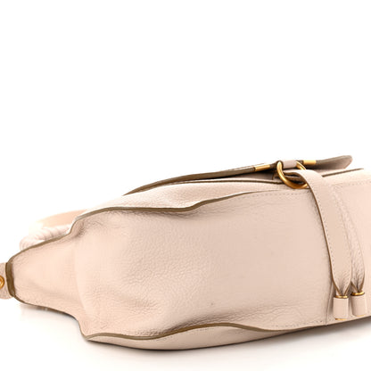Chloe Calfskin Medium Marcie Satchel Abstract White 9 of 15