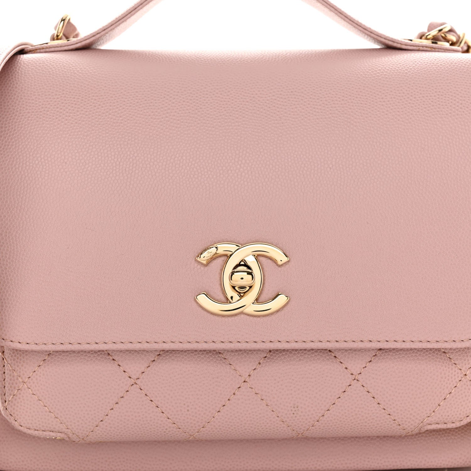 Chanel Caviar Quilted Medium Business Affinity Flap Light Pink 8 of 11