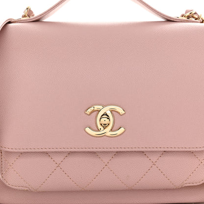 Chanel Caviar Quilted Medium Business Affinity Flap Light Pink 8 of 11