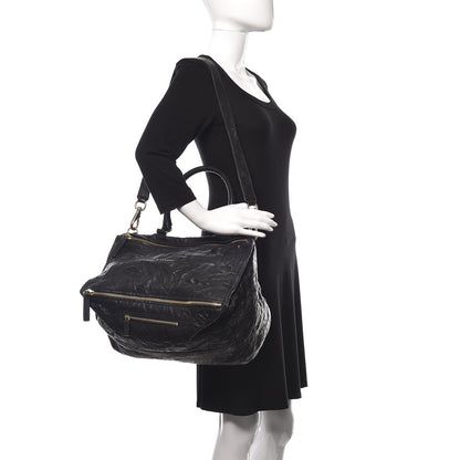 Givenchy Tumbled Sheepskin Large Pandora Black 2 of 9