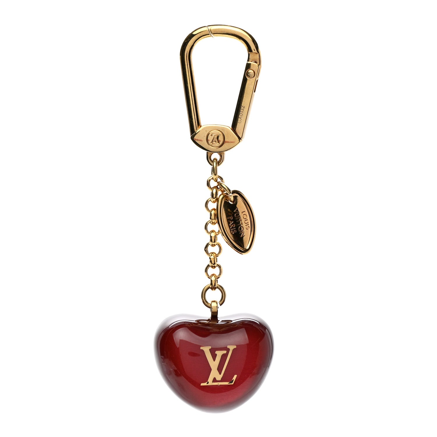 Louis Vuitton Pomme Bag Charm Key Holder Pomme D'Amour 1 of 4