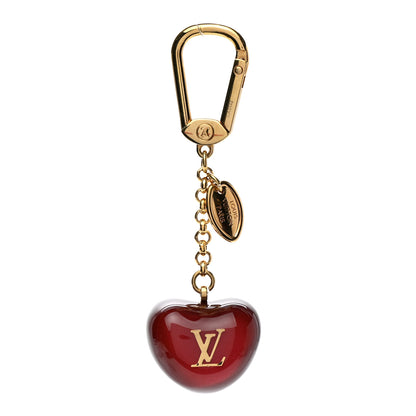 Louis Vuitton Pomme Bag Charm Key Holder Pomme D'Amour 1 of 4