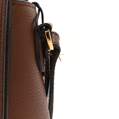 Burberry Calfskin Vintage Check Note Crossbody Bag Tan 11 of 15