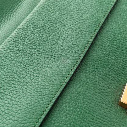 Gucci Pebbled Calfskin Small Dionysus Shoulder Bag Emerald 11 of 12
