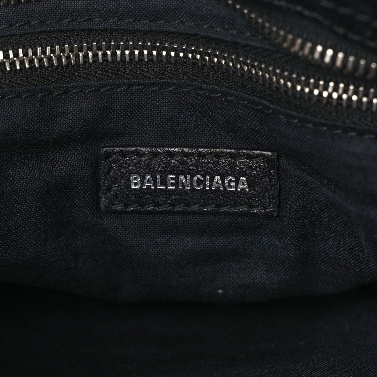 Balenciaga Agneau Classic Silver Hardware Mini City Logo Strap Black Pink 6 of 13