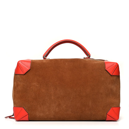 Hermes Veau Doblis Swift Maxibox 37 Chamois Capucine 1 of 13