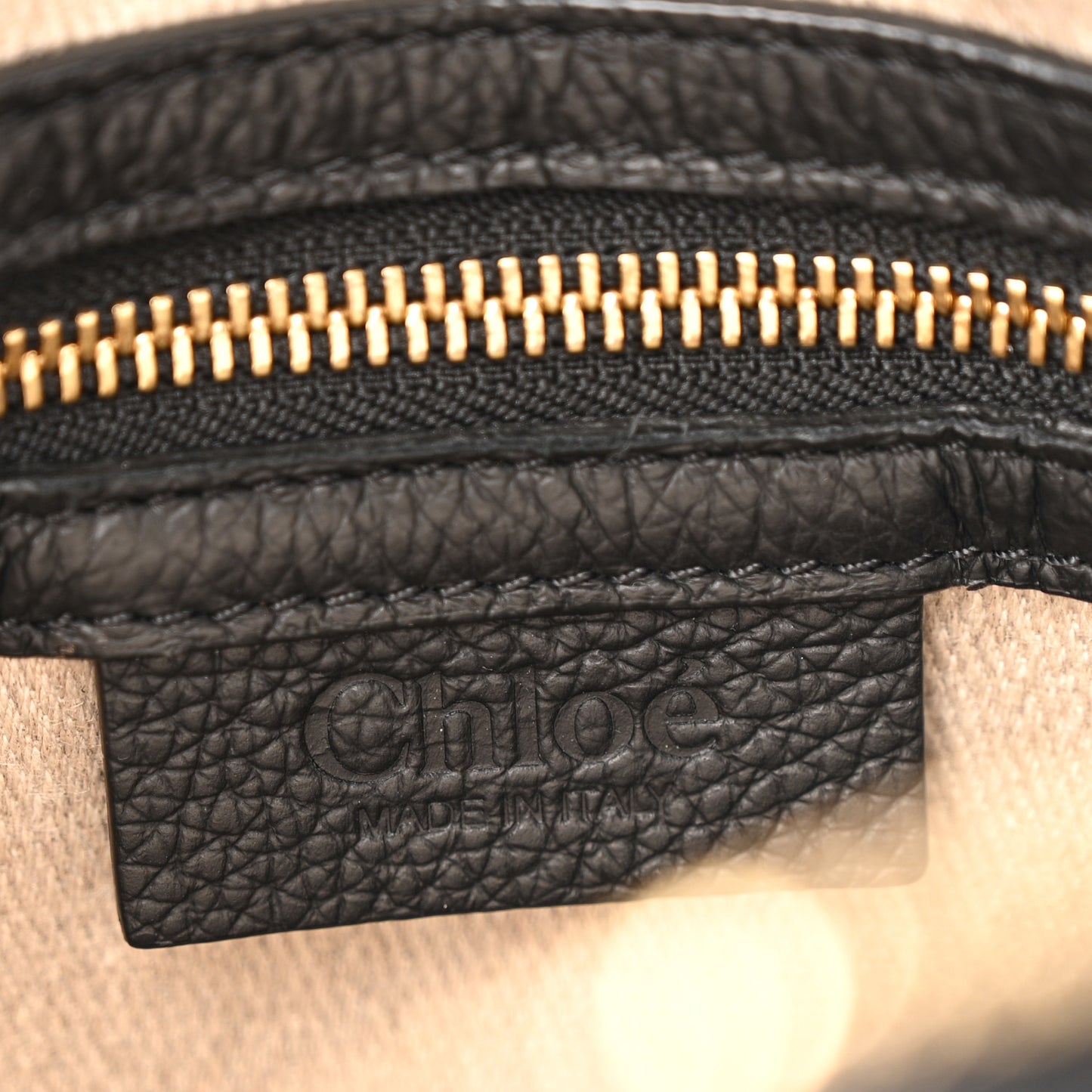 Calfskin Small Marcie Satchel Black