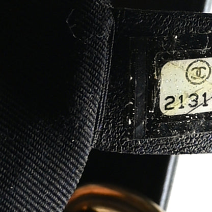 Chanel Calfskin Quilted Boy Shopping Tote Black 7 of 12