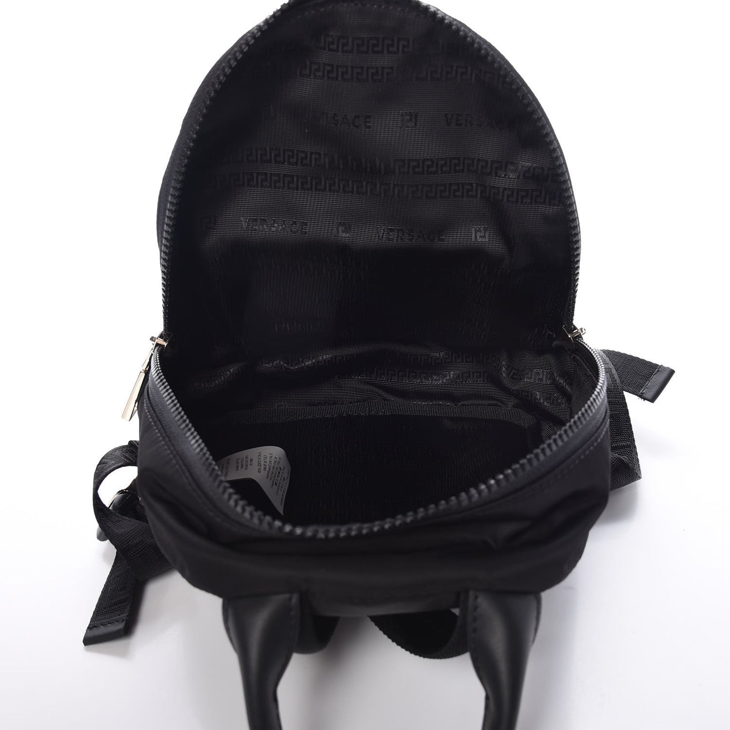 Nylon Mini Palazzo Backpack Black