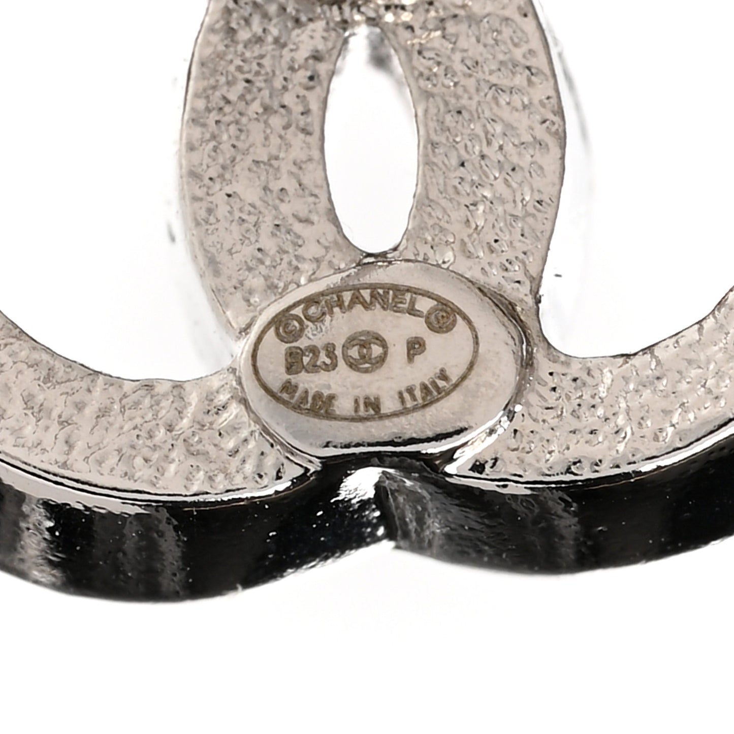 Crystal Star 5 CC Earrings Silver