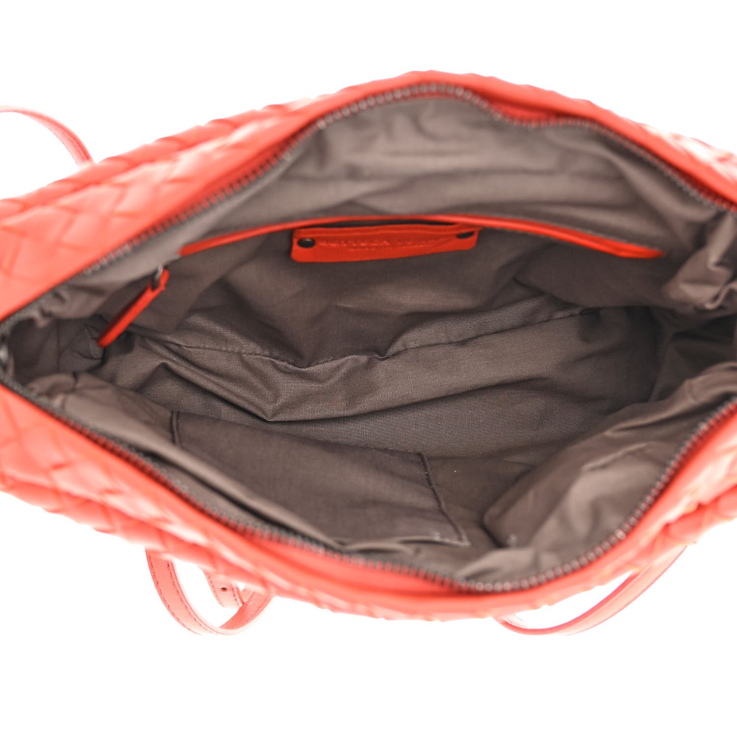 Nappa Intrecciato Small Camera Bag Terracota