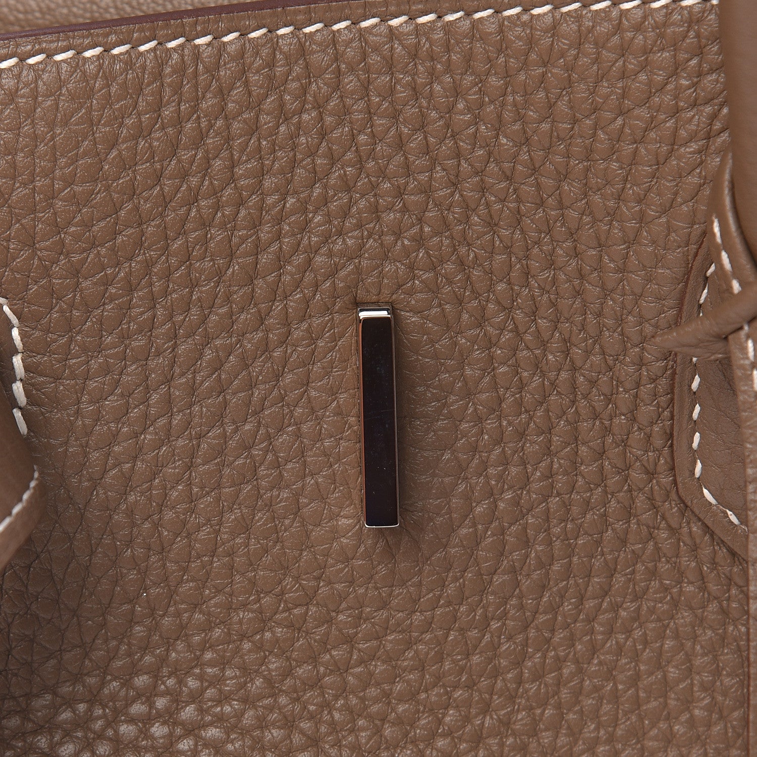 Hermes Taurillon Clemence Birkin 35 Etoupe 20 of 30