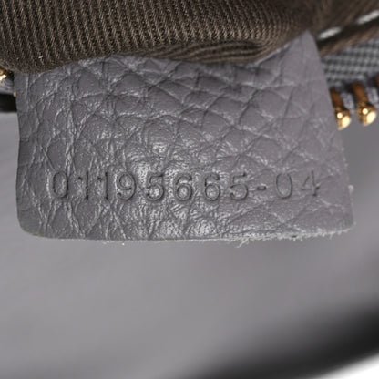 Chloe Calfskin Medium Marcie Saddle Shoulder Bag Cashmere Grey 9 of 19