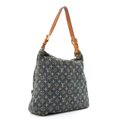 Louis Vuitton Denim Baggy GM Blue 3 of 20
