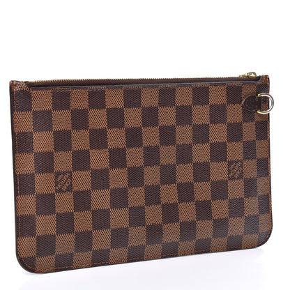Louis Vuitton Damier Ebene Neverfull MM GM Pochette 2 of 11