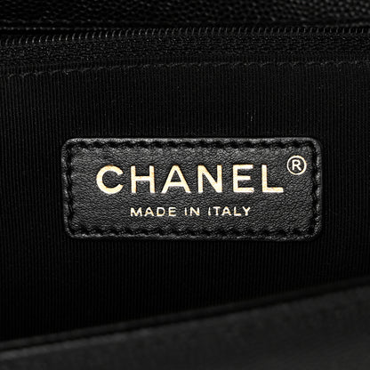 Chanel Caviar Quilted New Medium Boy Flap Black 6 of 10